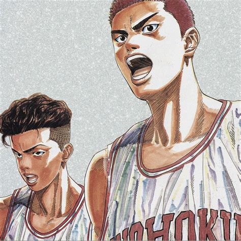Sakuragi Hanamichi & Miyagi ryota image. | Slam dunk anime, Manga ...