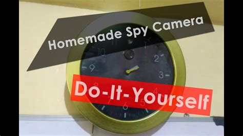 DIY Homemade Spy Camera - YouTube