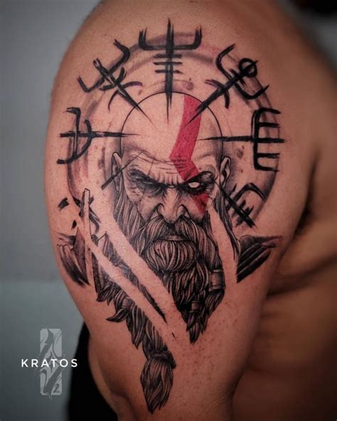 Kratos Tattoos: Unleash the Power of the God of War | Art and Design