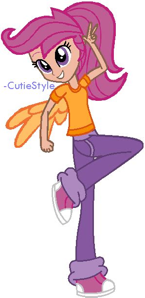 Human Scootaloo 2 by CutieStyle on DeviantArt