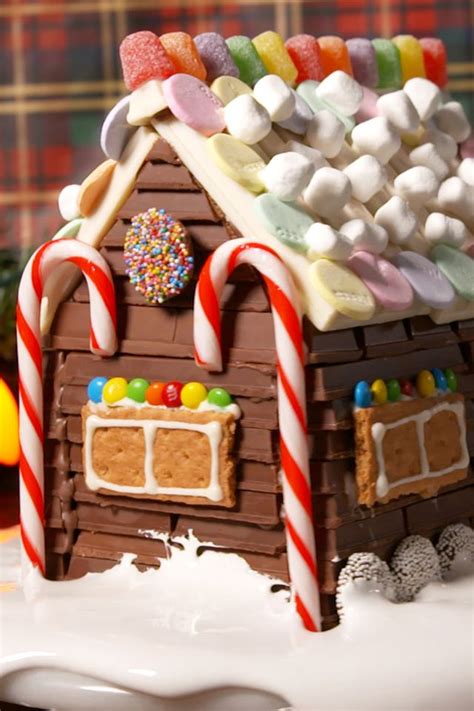 The Secret To Making The Most Impressive Gingerbread House Ever—Delish.com