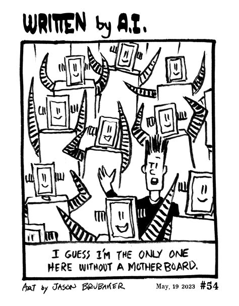Written by AI #54-57 : r/comics