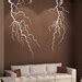 Lightning Bolt Wall Decal Sticker pair. Kid's Room Wall Decor. Movie ...