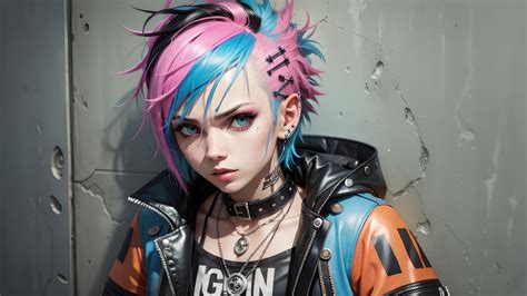 3840x2400 Fearless Punk Girl 4K ,HD 4k Wallpapers,Images,Backgrounds