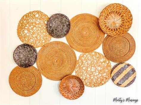 How to Style Basket Wall Decor - Marty's Musings