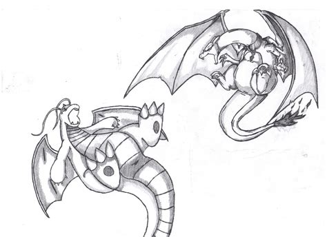 Charizard vs Dragonite by BurntFury on DeviantArt