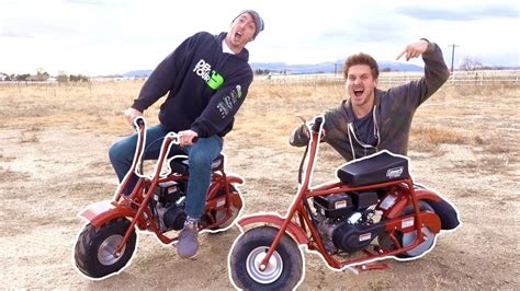 WE BOUGHT TOY BIKES! - YouTube