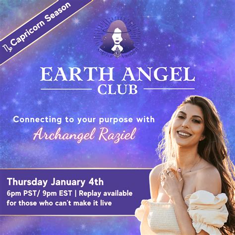 Earth Angel Club – Capricorn Season 2024 – Angels & Amethyst