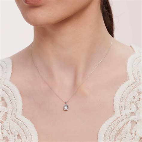 Pırlanta Baget Kolye / P755148 - Altınbaş