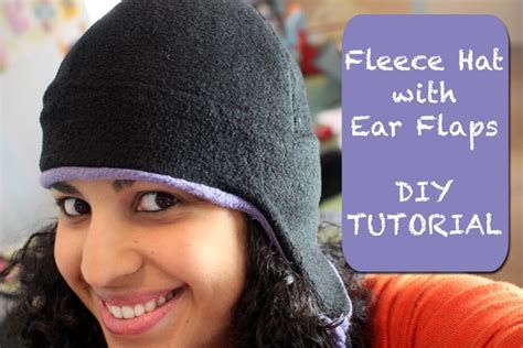 Fleece Hat with Ear Flaps- PDF pattern - Crafty Gemini