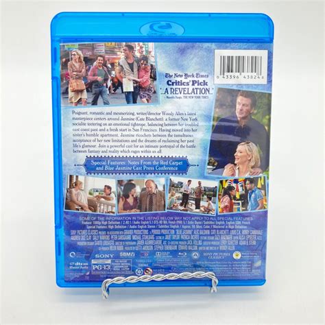 Blue Jasmine (Blu-ray, 2013) w/ Slipcover, Woody Allen, Cate Blanchett