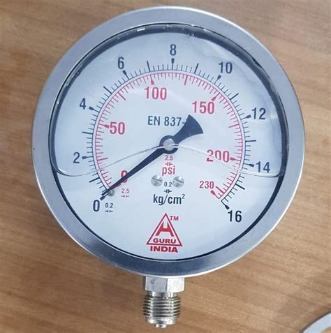 mm  guru pressure gauges    kg  rs piece