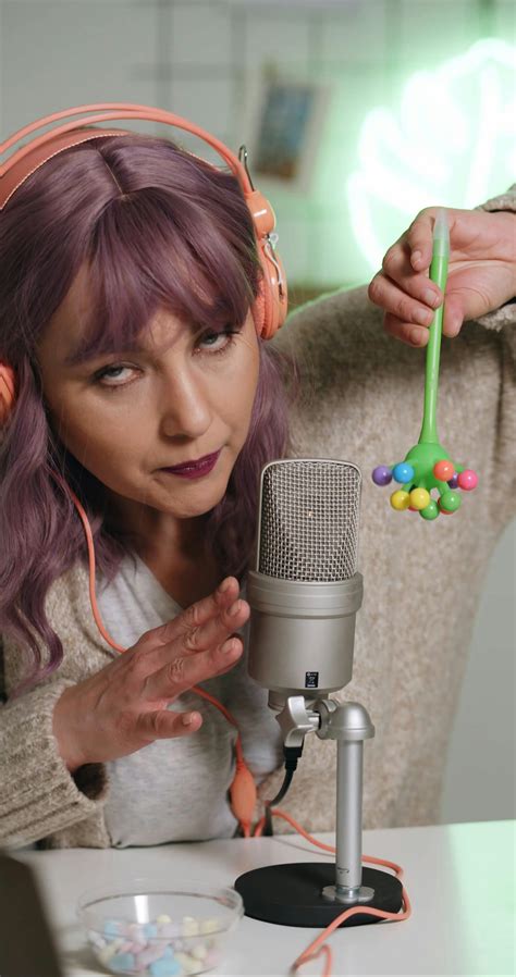 A Woman Recording Audio Podcast · Free Stock Video