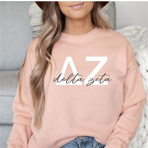 Delta Zeta Sweatshirt - Etsy