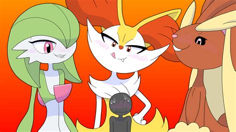 Pokemon Gardevoir And Lopunny