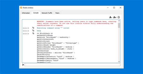bitcoin core wallet rpc console commands qt client api call lists