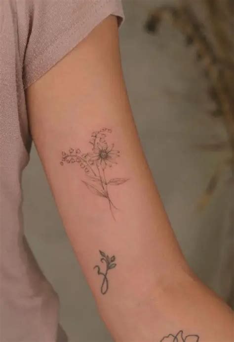 42 Best Birth Flower Tattoos According to Month - Tattoo Twist