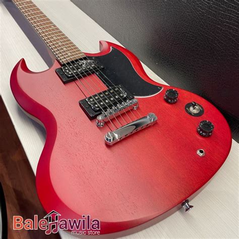 jual gitar epiphone sg special satin  vintage worn heritage cherry