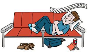 Kruger Airport Guide (KMI) - Sleeping in Airports