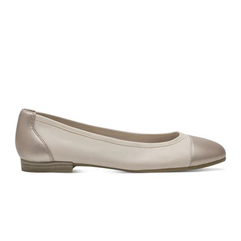Tamaris Alena, Ballerina's, Dames, Ivory Comb