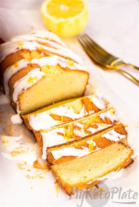 Keto Lemon Pound Cake - MyKetoPlate