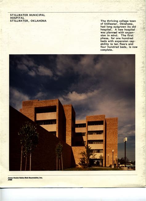 Stillwater Municipal Hospital | JHBR Architecture