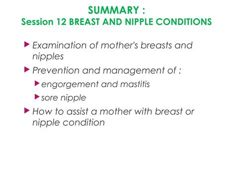 Sesi 12 Breast and nipple conditions | PPT