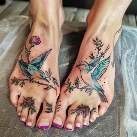 50 Beautiful Feet Tattoos For Women That You’ll Fall in Love With