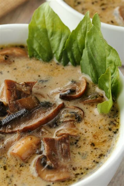 Vegan Mushroom Soup - Loving It Vegan