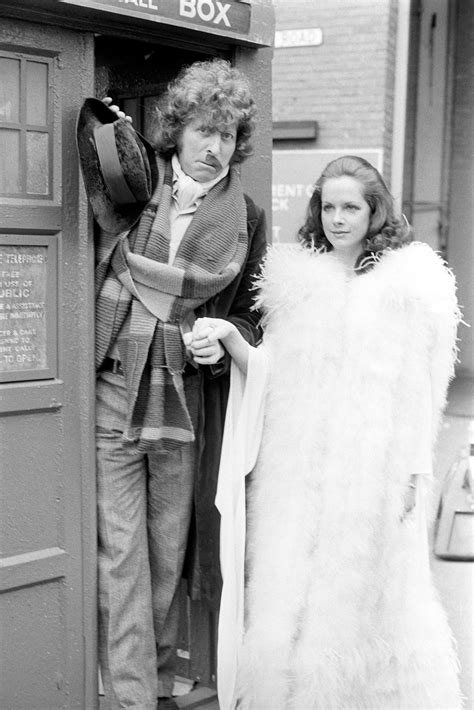Elisabeth Sladen And Tom Baker