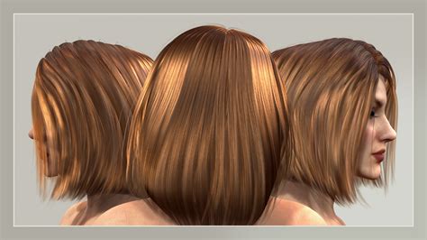 Christalle Hair - Character Creator/Hair - Reallusion Content Store