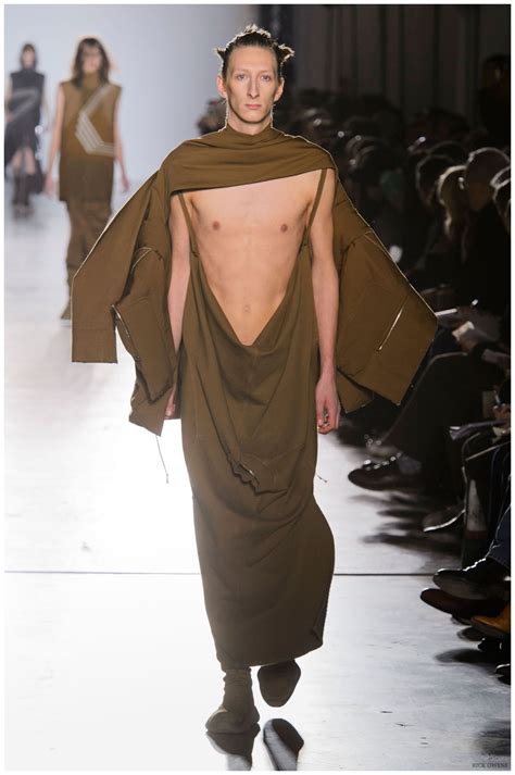 Rick Owens Fall/Winter 2015 Menswear Collection: High Fashion Exposure