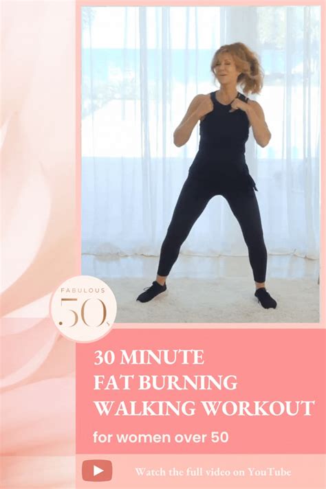 30 Minute FAT BURNING Walking Workout For Women Over 50! | Walking