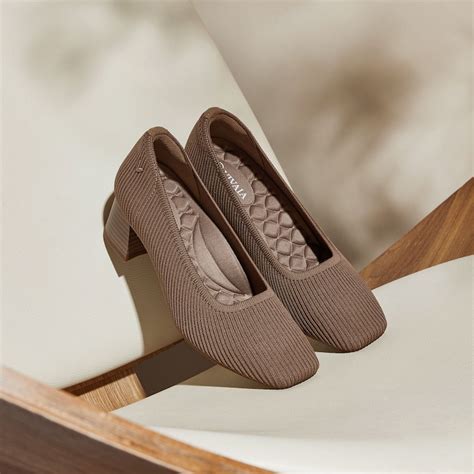 melody pro square toe heels  espresso womens sustainable shoes vivaia