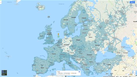 Google StreetView availability in Europe : r/MapPorn