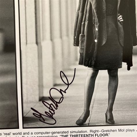 Gretchen Mol & Craig Bierko Signed Photo 8”X10” From THE THIRTEENTH