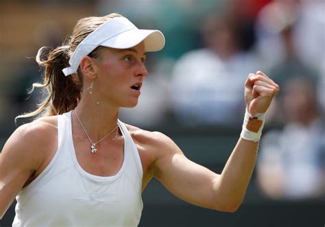 Ludmilla Samsonova reacts to clinching huge comeback win over Sloane