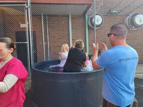Nearly half of all inmates baptized by Marshall County Jail ministry