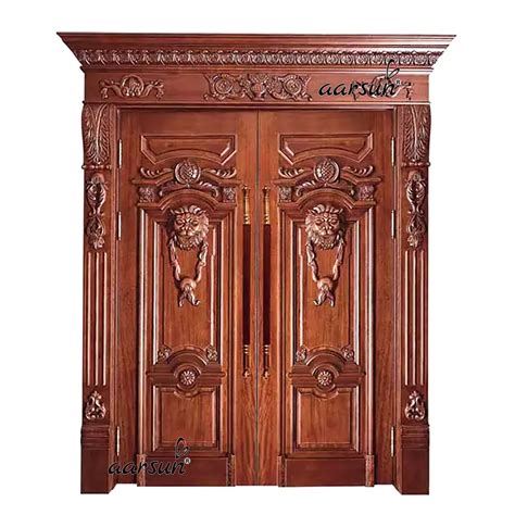 elegant double doors