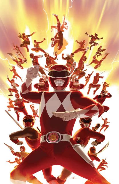 Red Power Ranger screenshots, images and pictures - Comic Vine