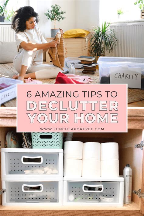 How to Declutter Your Home Quickly and Easily! - Fun Cheap or Free