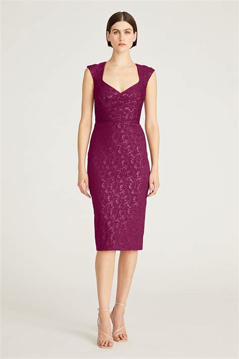 Omnia Fitted Cocktail Dress – THEIA