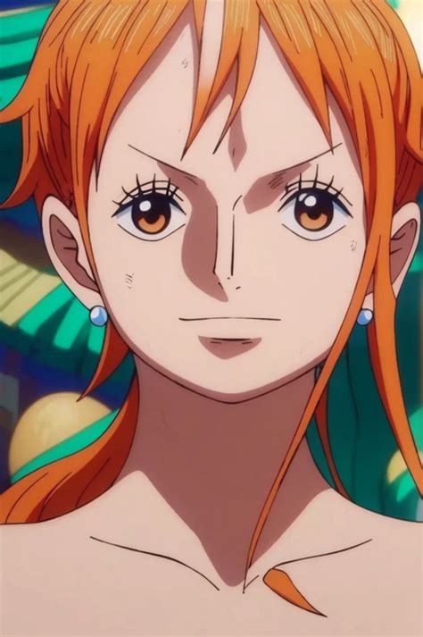 nami  onepiece naked nude huge breast  art style