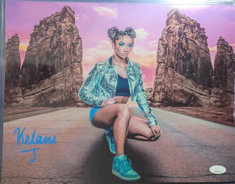 Kelani Jordan (11x14 metallic) WWE NXT SEXY photo signed auto autograp