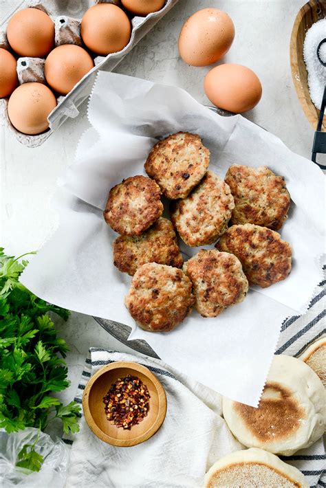 Homemade Turkey Breakfast Sausage (Low-Fat!) - Simply Scratch