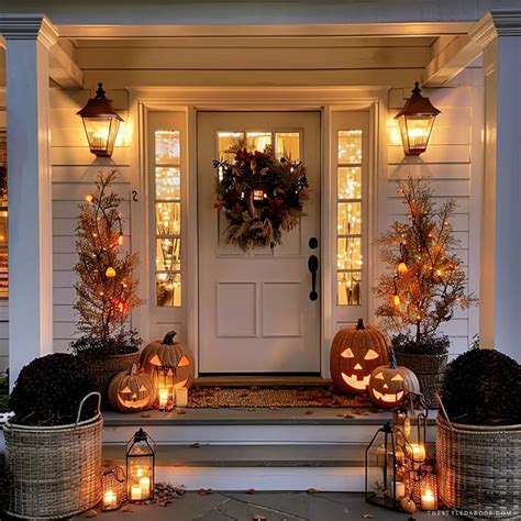 Halloween Porch Decor | 39 Halloween Porch Decorations Ideas