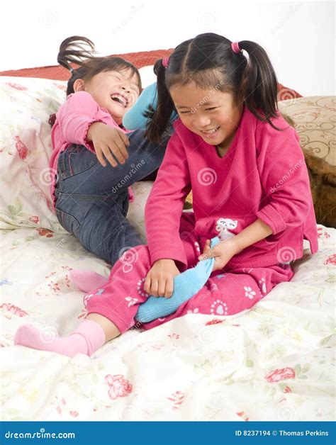 Tickling feet stock photo. Image of friends, family, isolated - 8237194