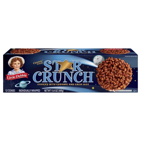 Little Debbie Star Crunch Cosmic Snacks Cookies - Shop Snack cakes at H-E-B