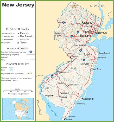 Wind Zones Map County Nj