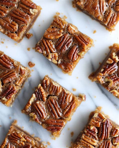 Lazy Pecan Pie Bars | More Recipes